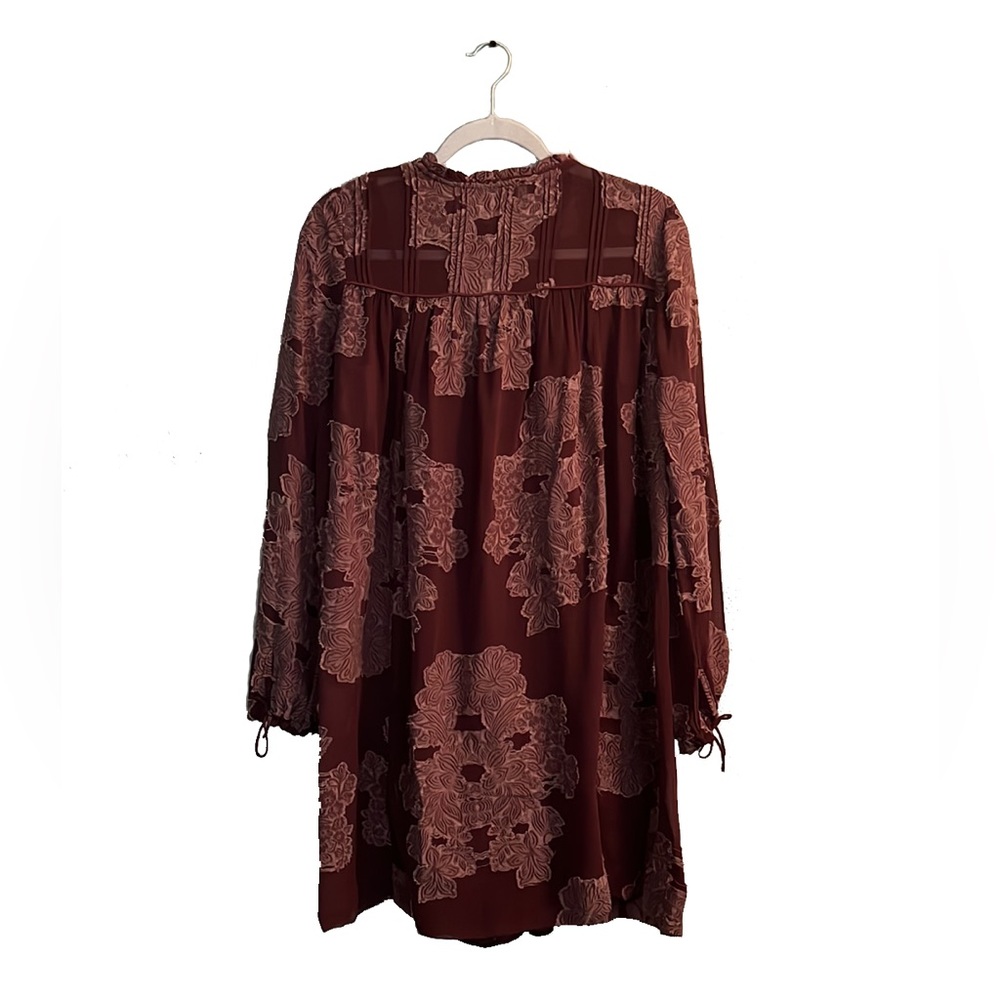Aritzia Wilfred Gascon Floral Appliqué Dress XS